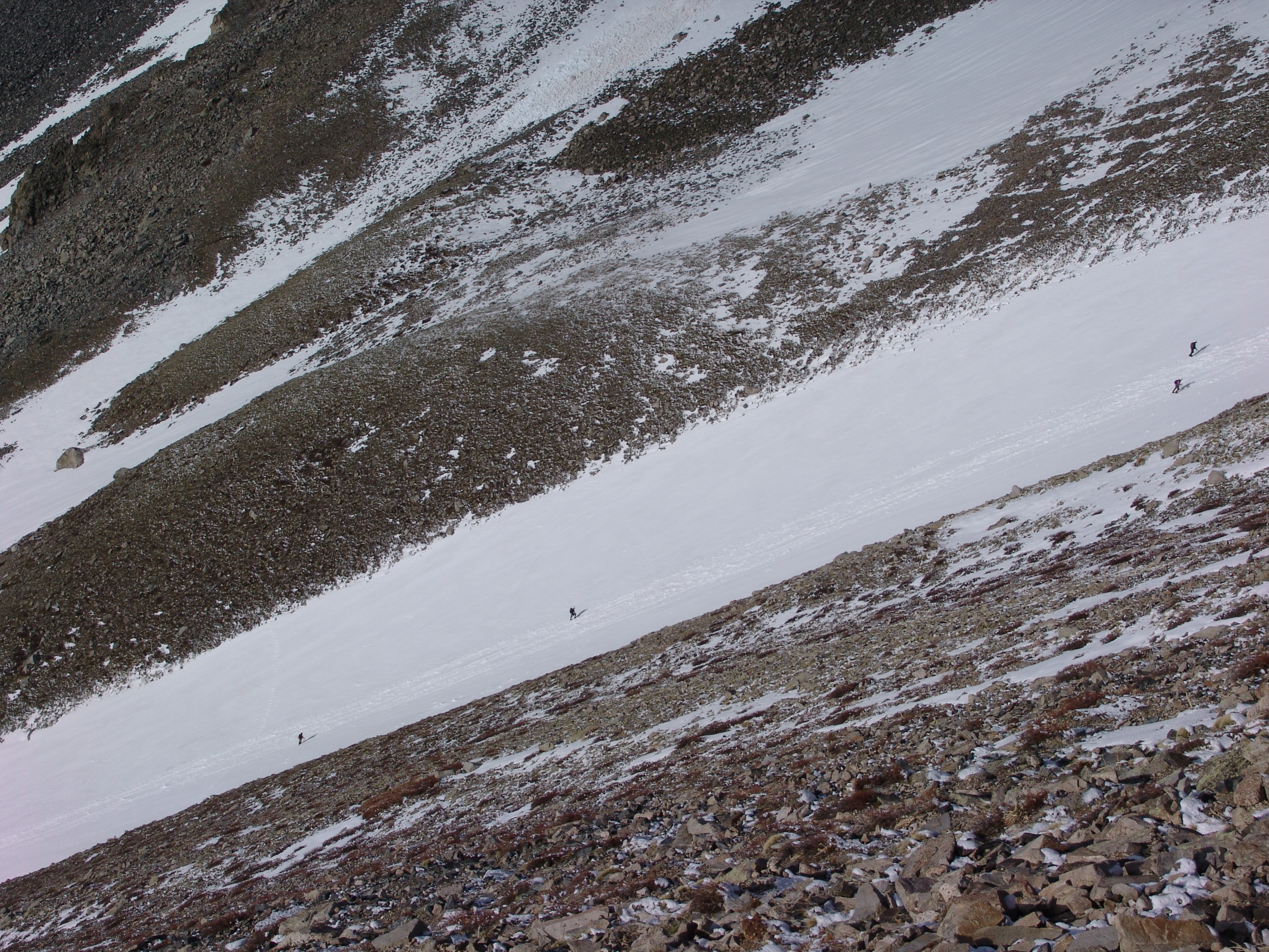 Climbers on the Angel of Shavano