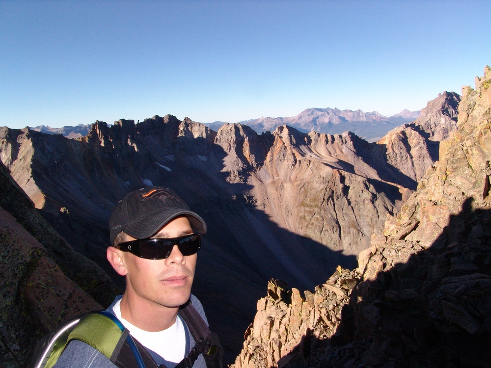 Arron on the Southwest Ridge