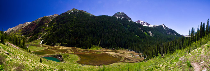 Snowmass Creek Valley Lakes