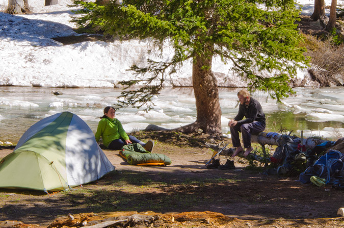 Snowmass Lake Campsite