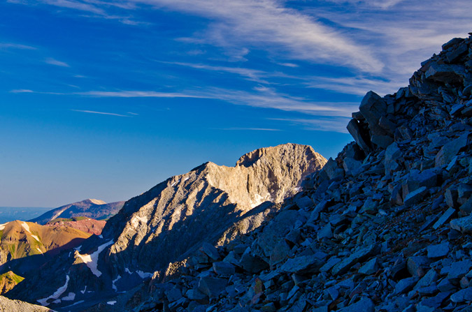 Capitol Peak at first light