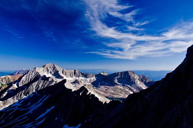 Capitol Peak and Pierre Lakes