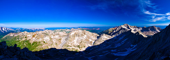 Snowmass Mountain and the Elk Mountains