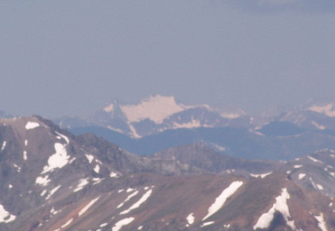 Snowmass from La Plata Peak 2005