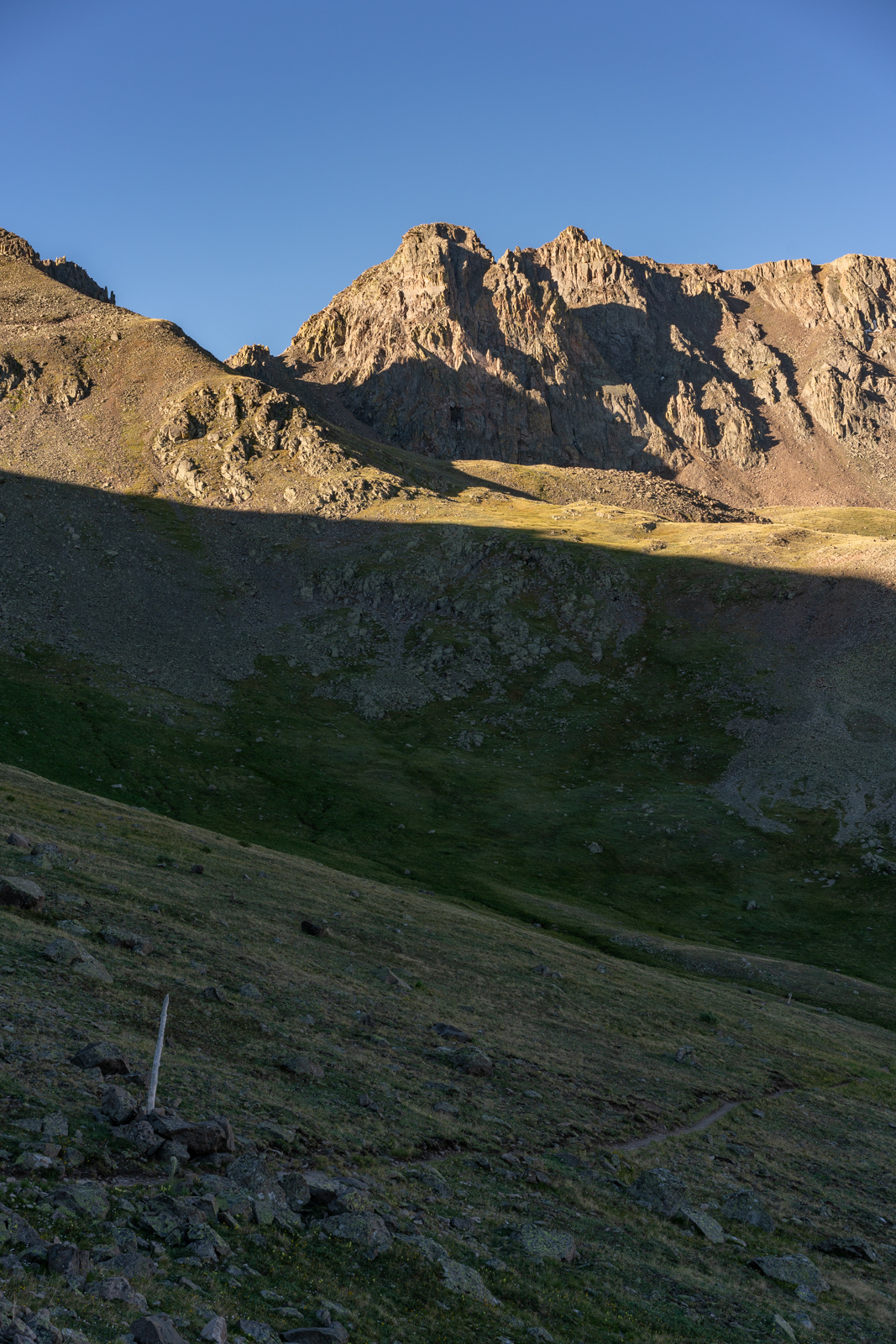 Colorado Trail between San Luis Pass and San Luis Peak