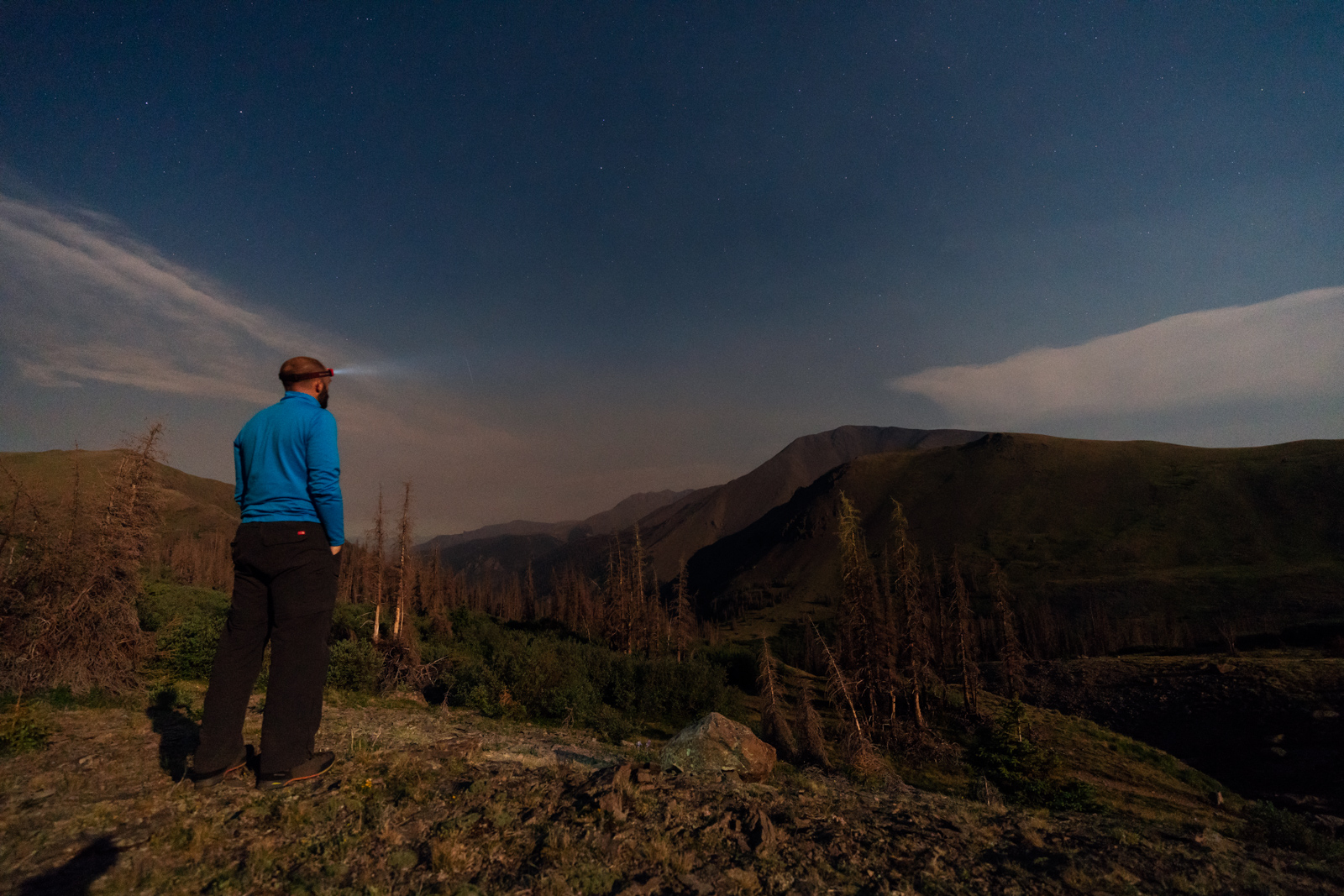 Stargazing below San Luis Peak