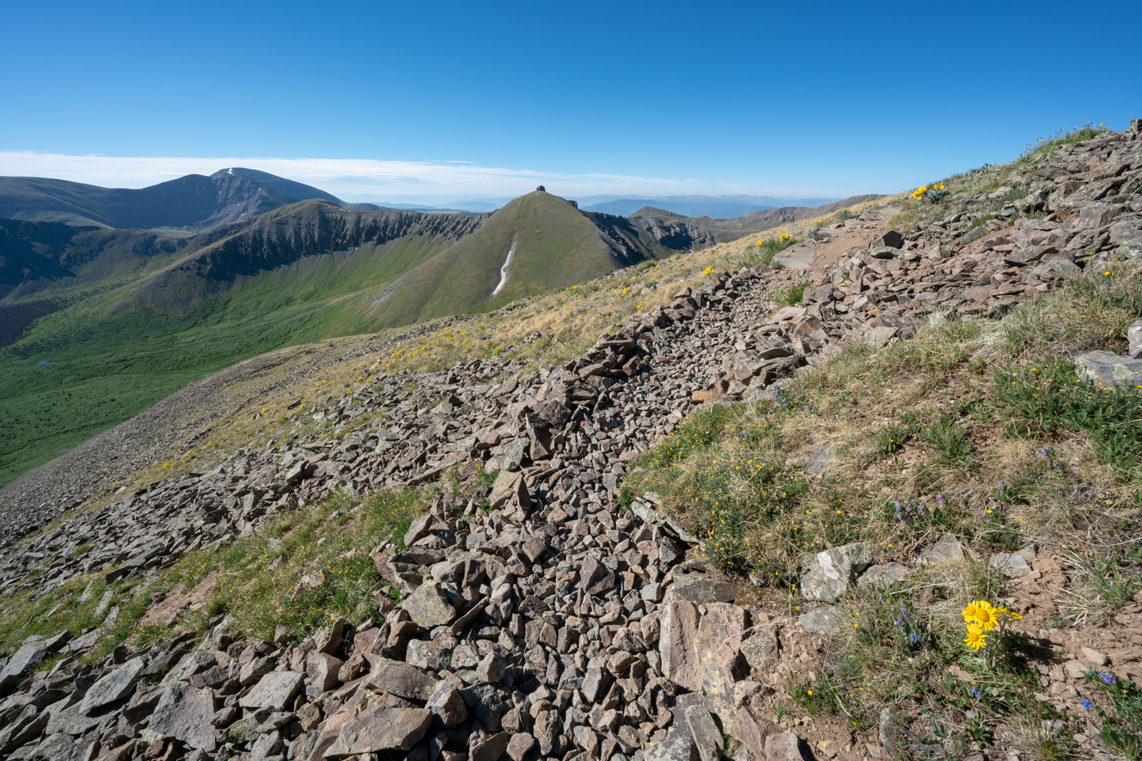 San Luis Peak trail