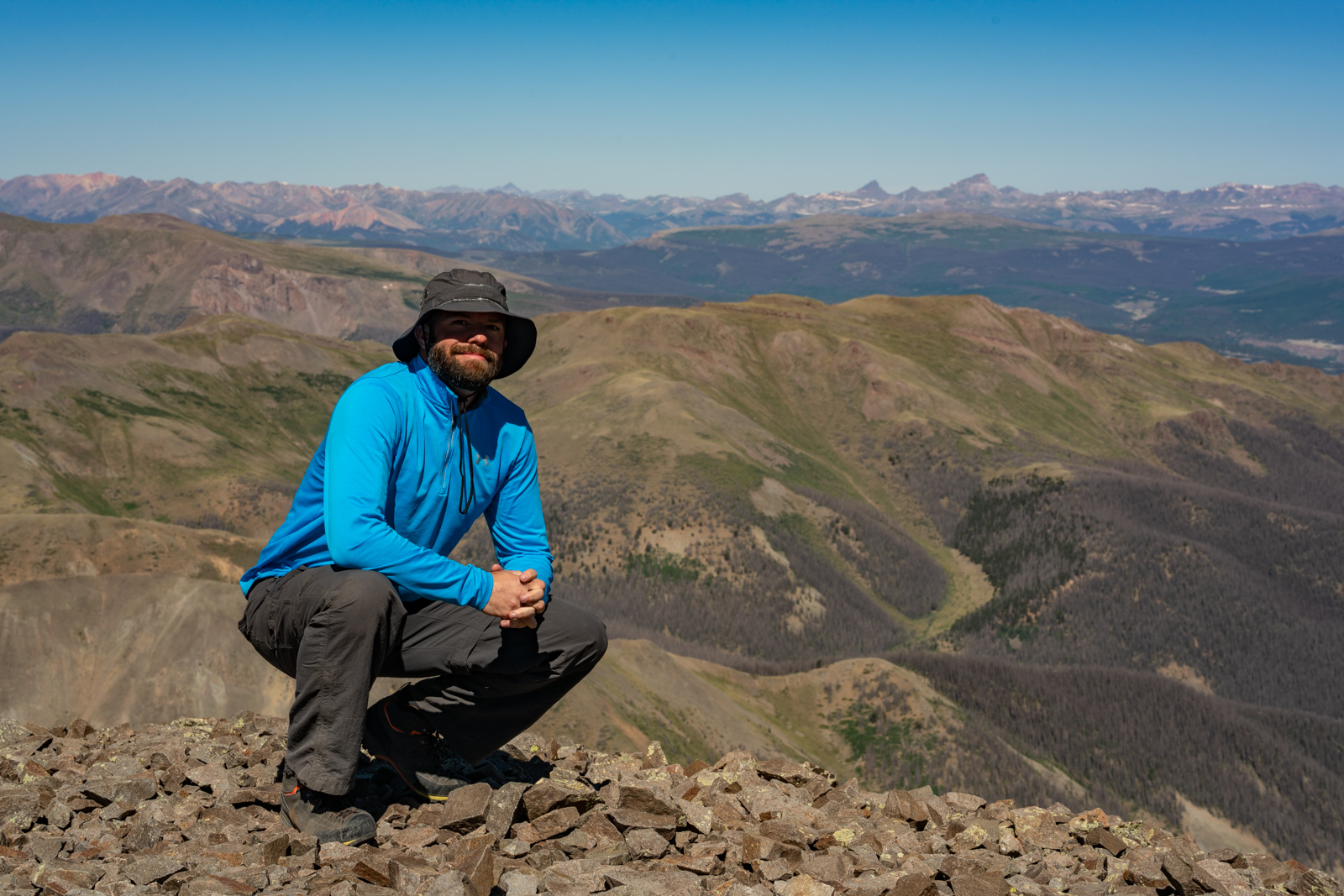 San Luis Peak summit