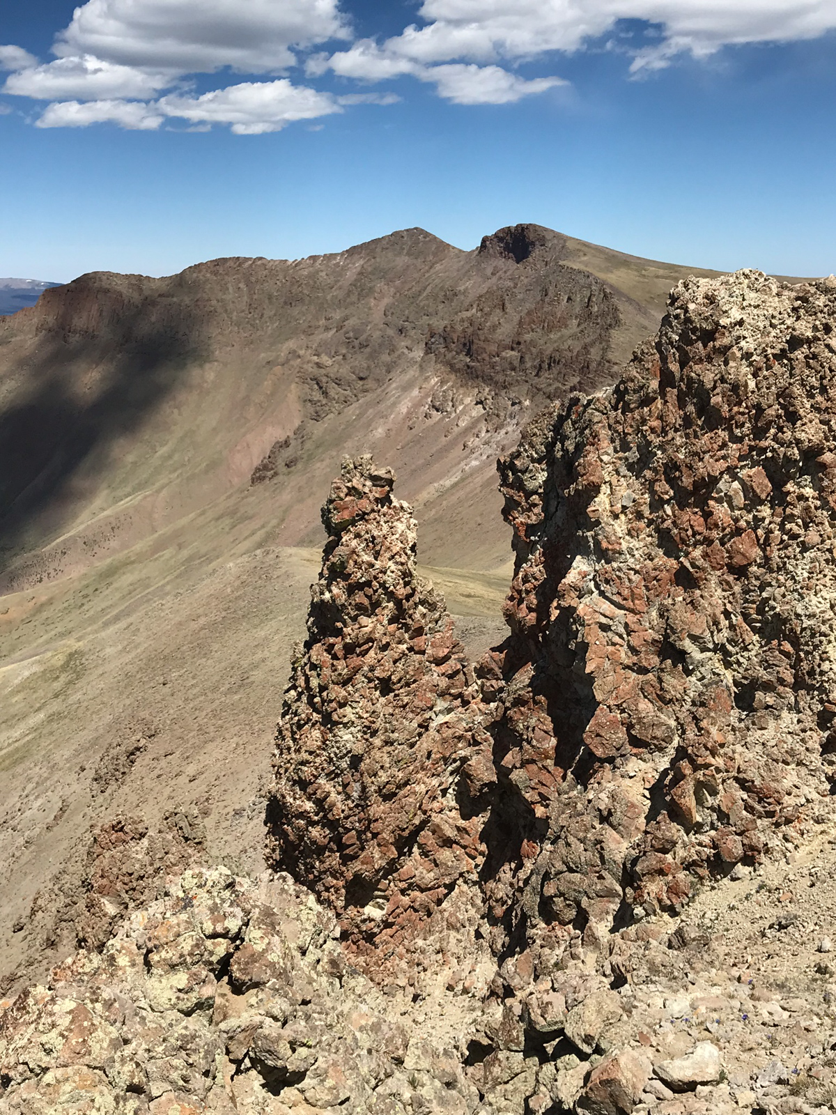 Rocks on Baldy Alto