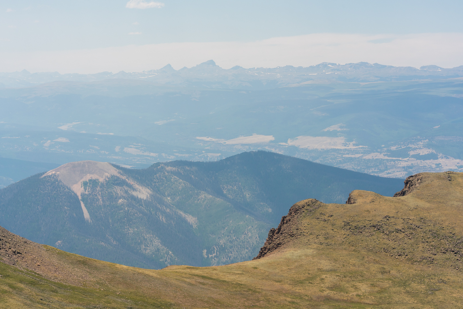 Hazy San Juans