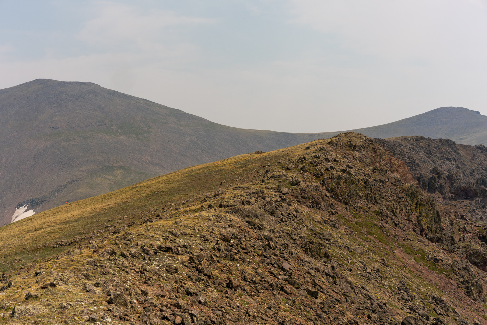 Looking back on Stewart Peak