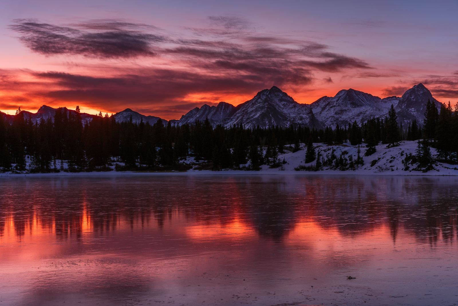 Molas Lake sunrise