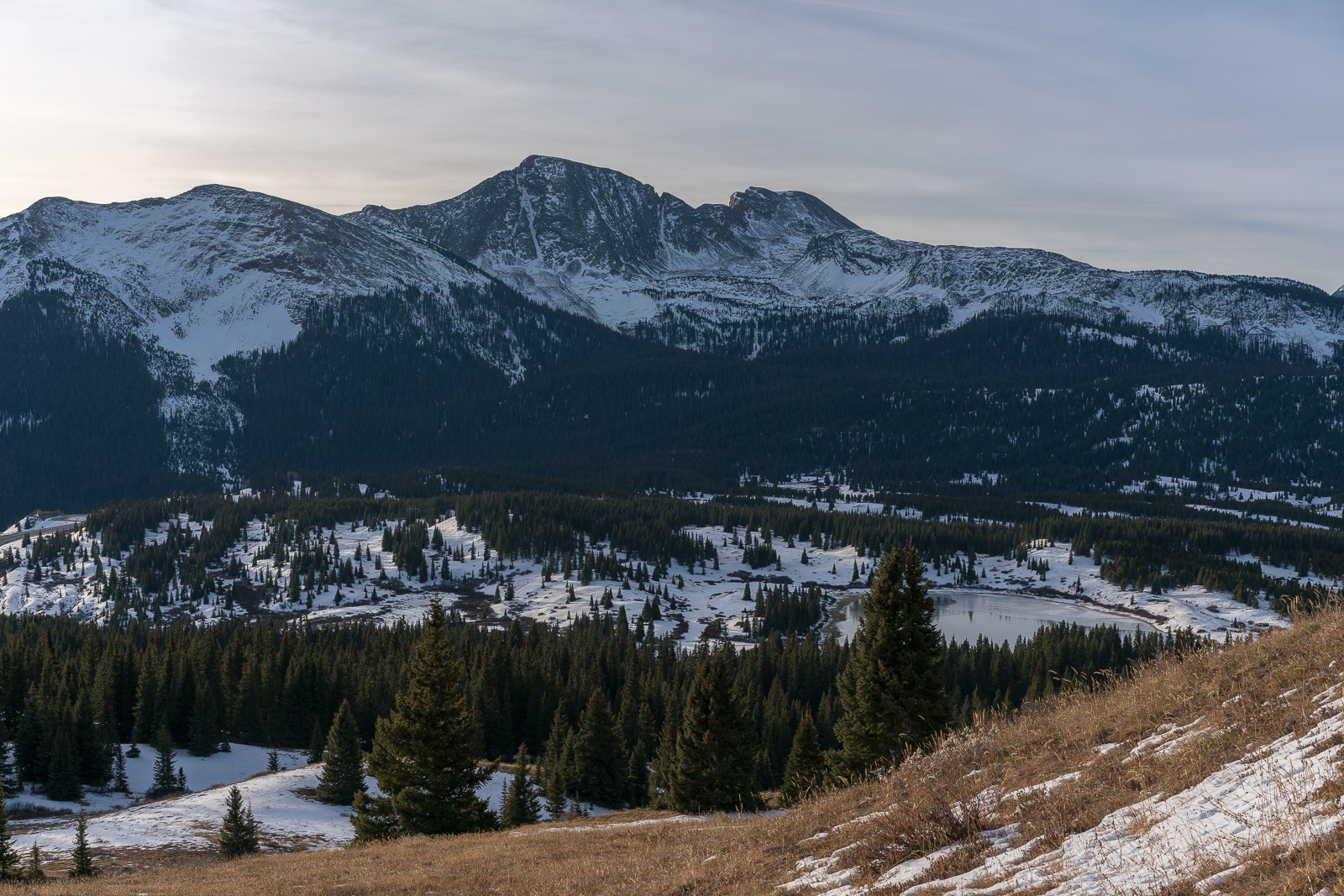 Little Molas Lake and Snowdon Peak