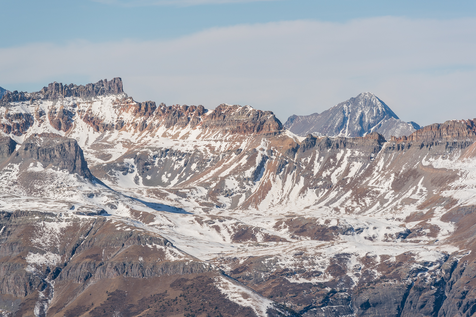 Pilot Knob and Wilson Peak