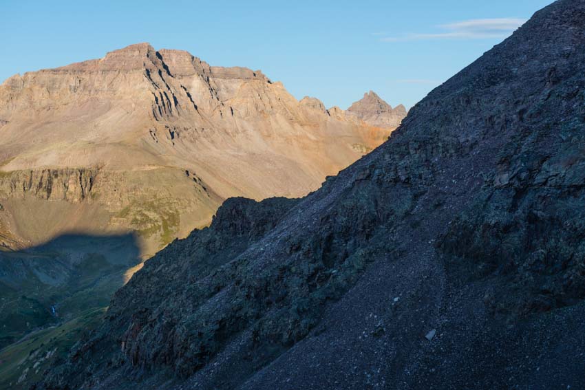 Dallas Peak comes into view