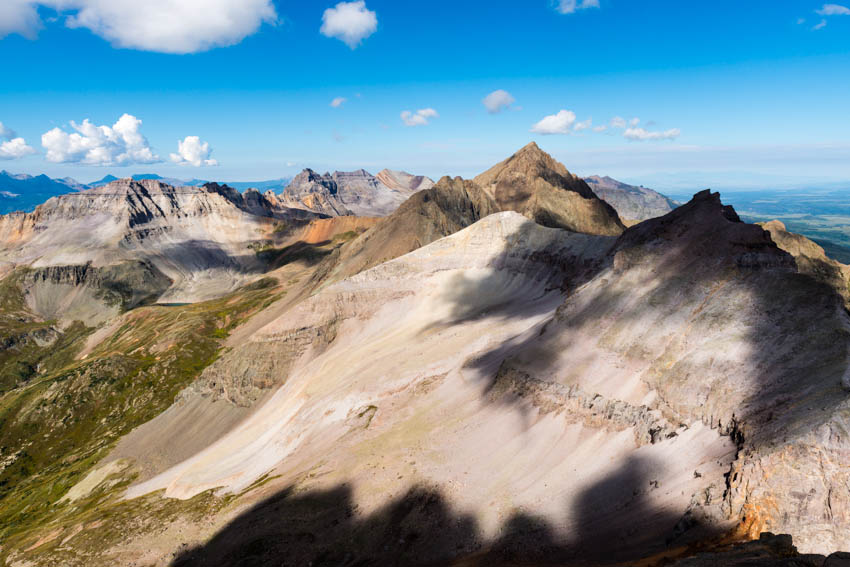 The view from Teakettle Mountain's summit