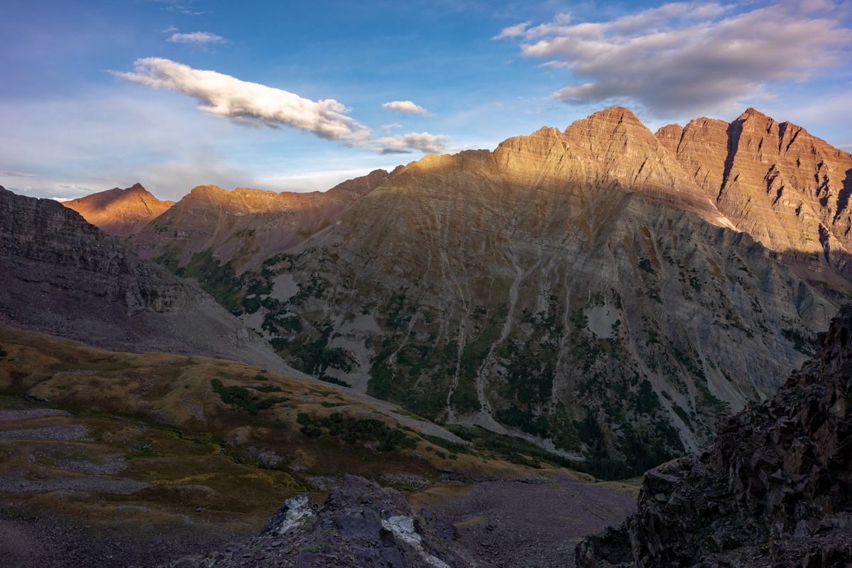 Maroon Bells sunrise