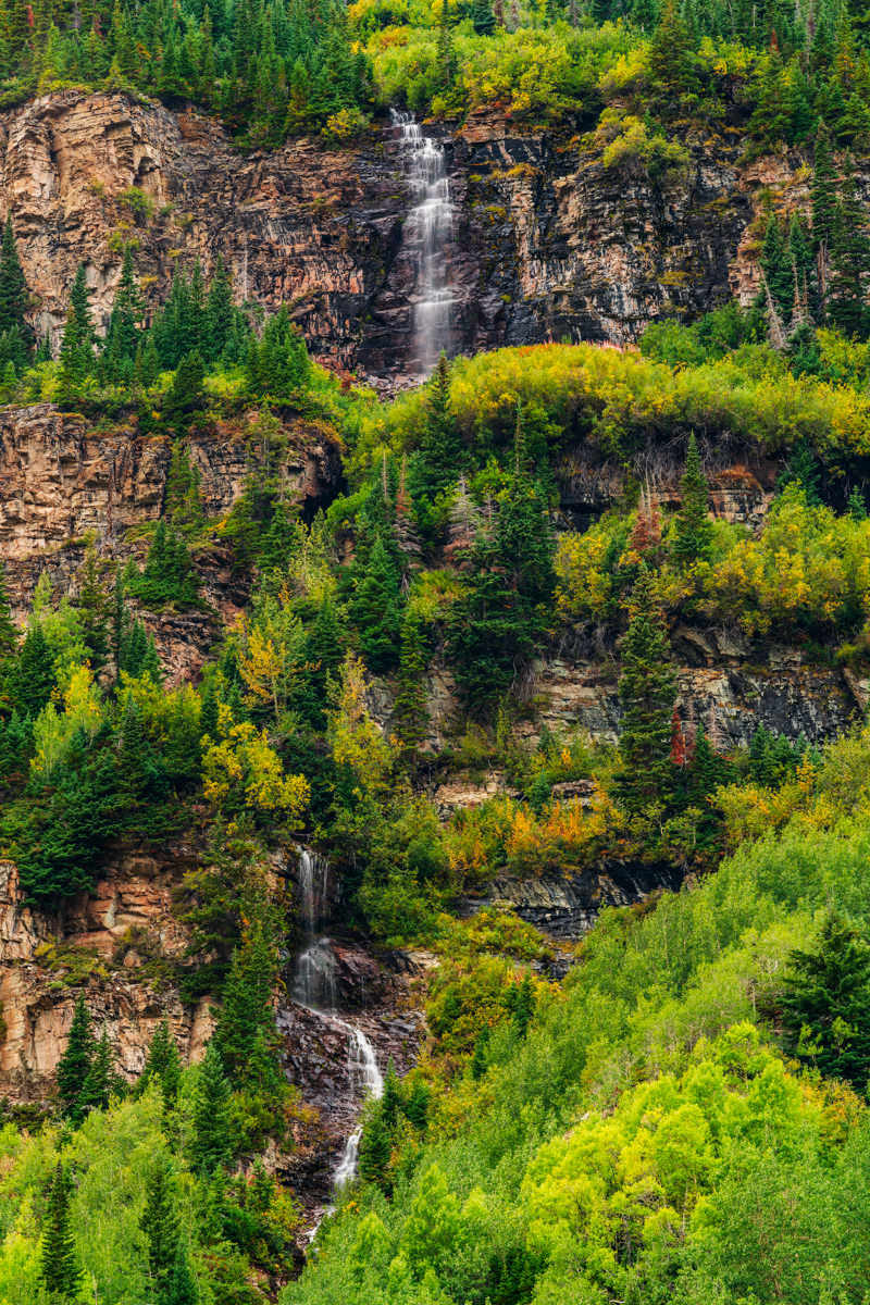 Waterfalls below North Maroon