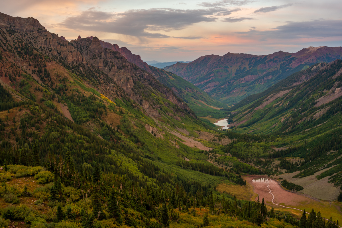 Maroon Creek sunset