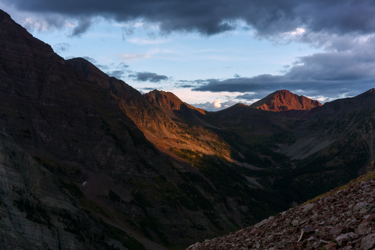 Buckskin Benchmark at dawn