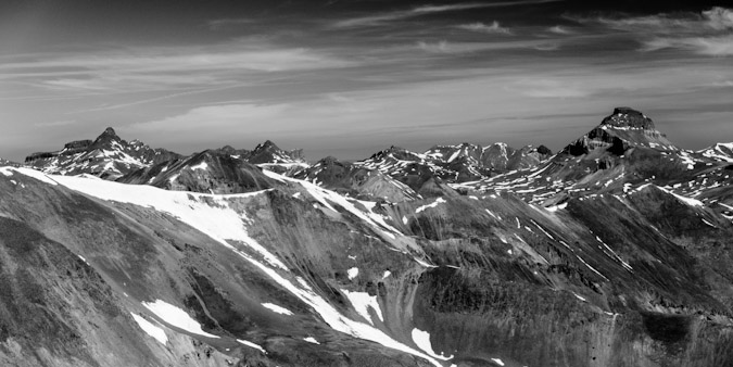 Wetterhorn and Uncompahgre Panoramic