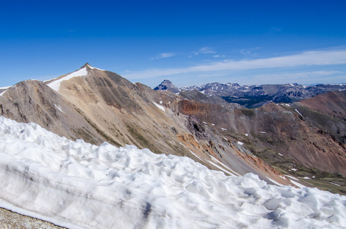 Uncompahgre Peak comes into view