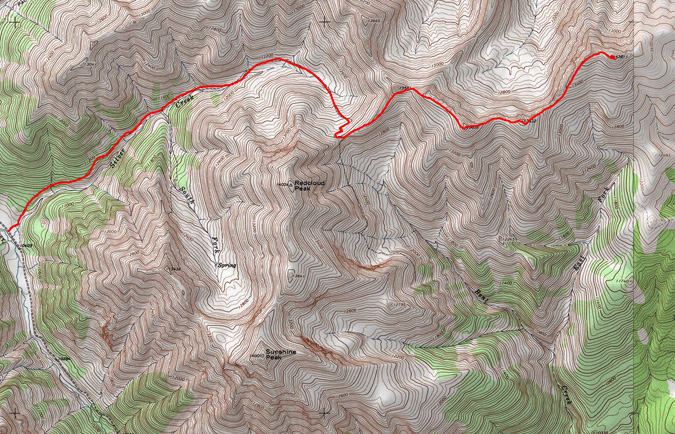 UN 13832 Route Map