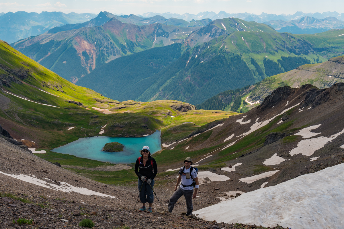 Climbing US Grant Peak