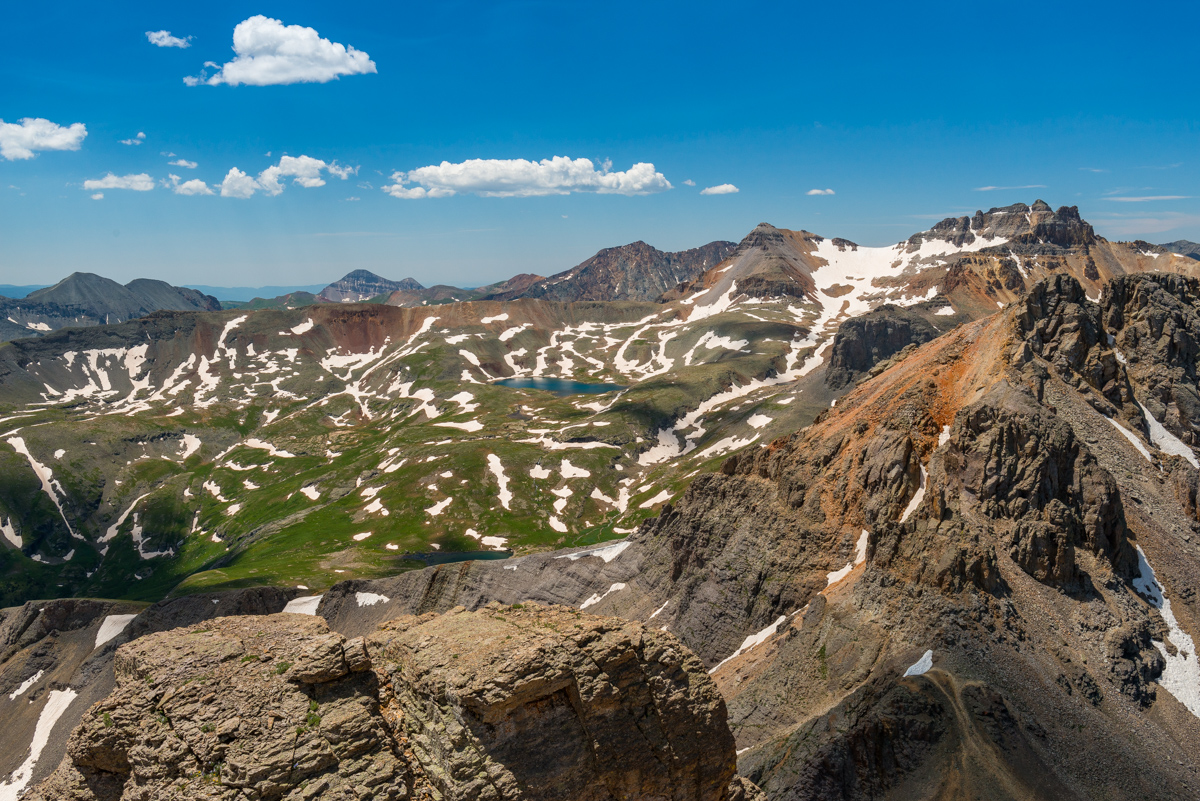 Climbing US Grant Peak