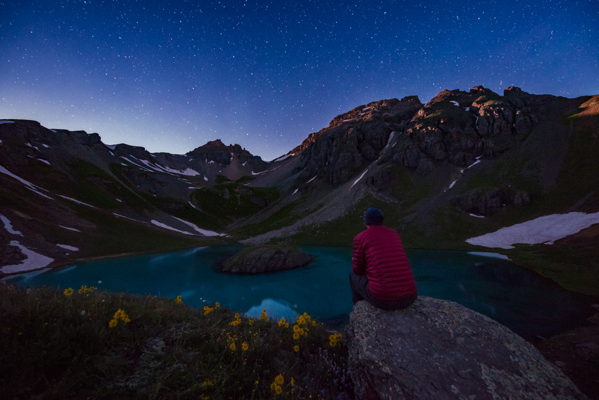 Stars over Island Lake