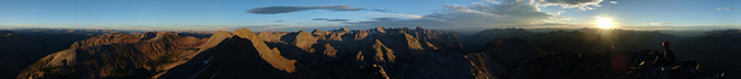 Arrow Peak 360 Degree View