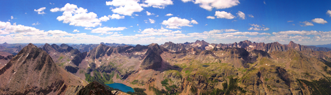 Grenadier and Needle Range Pano 3