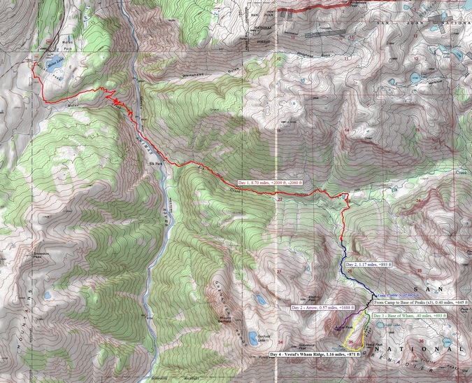 Vestal and Arrow Route Map