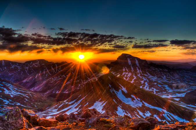 Uncompahgre at Sunrise HDR