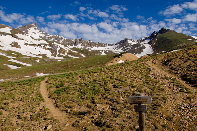 Wetterhorn - Uncompahgre Trail Junction