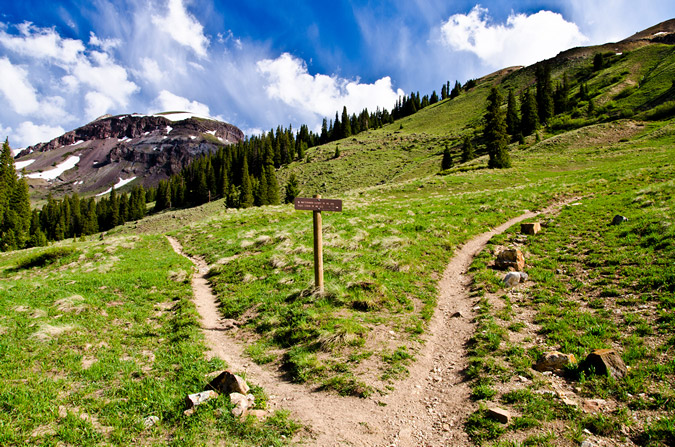 Wetterhorn Peak Trail Junction