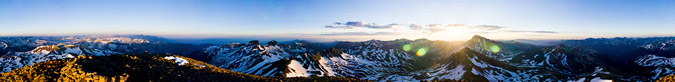 360 Panoramic from Wetterhorn