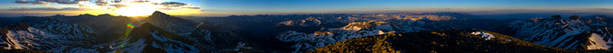 360 Panoramic from Wetterhorn