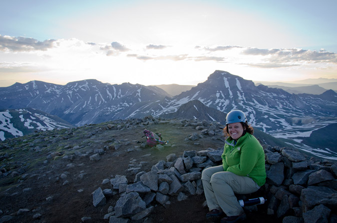 Regina on Wetterhorn