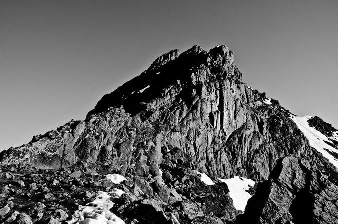 Wetterhorn Black and White