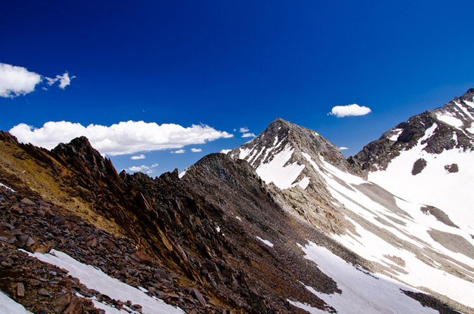 Wilson Peak - Gladstone Peak Saddle