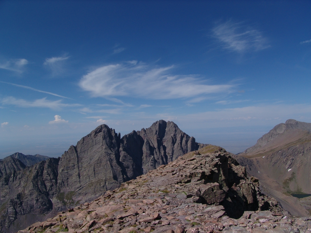 Crestone Needle and Crestone Peak