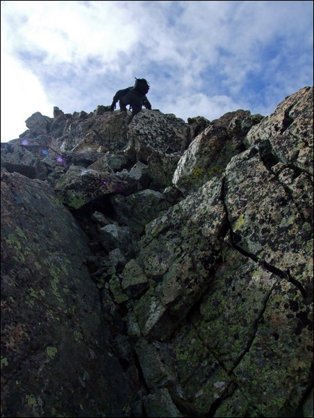 Class 4 Ridge on Mount Lindsey