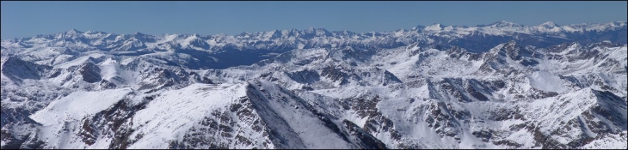 Elk Mountains as seen from Mount Massive