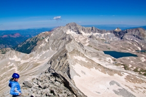 Snowmass Mountain from Hagerman Peak