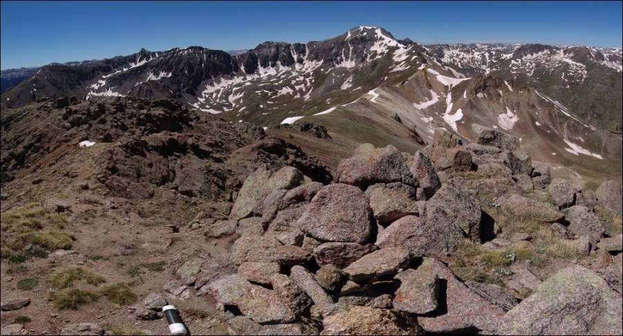 Wetterhorn and Uncompahgre