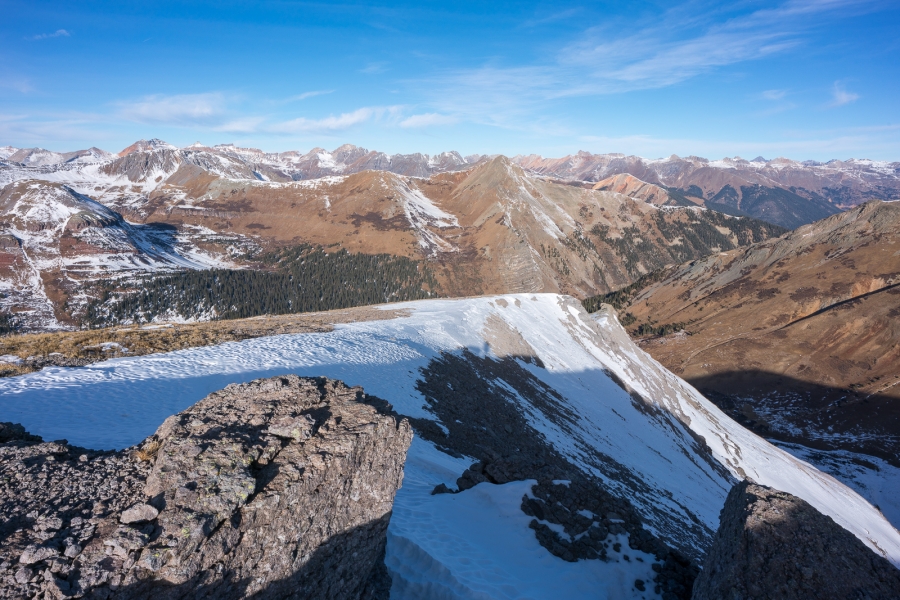 Ice Lake Basin 13ers from the Grand Turk / Sultan area